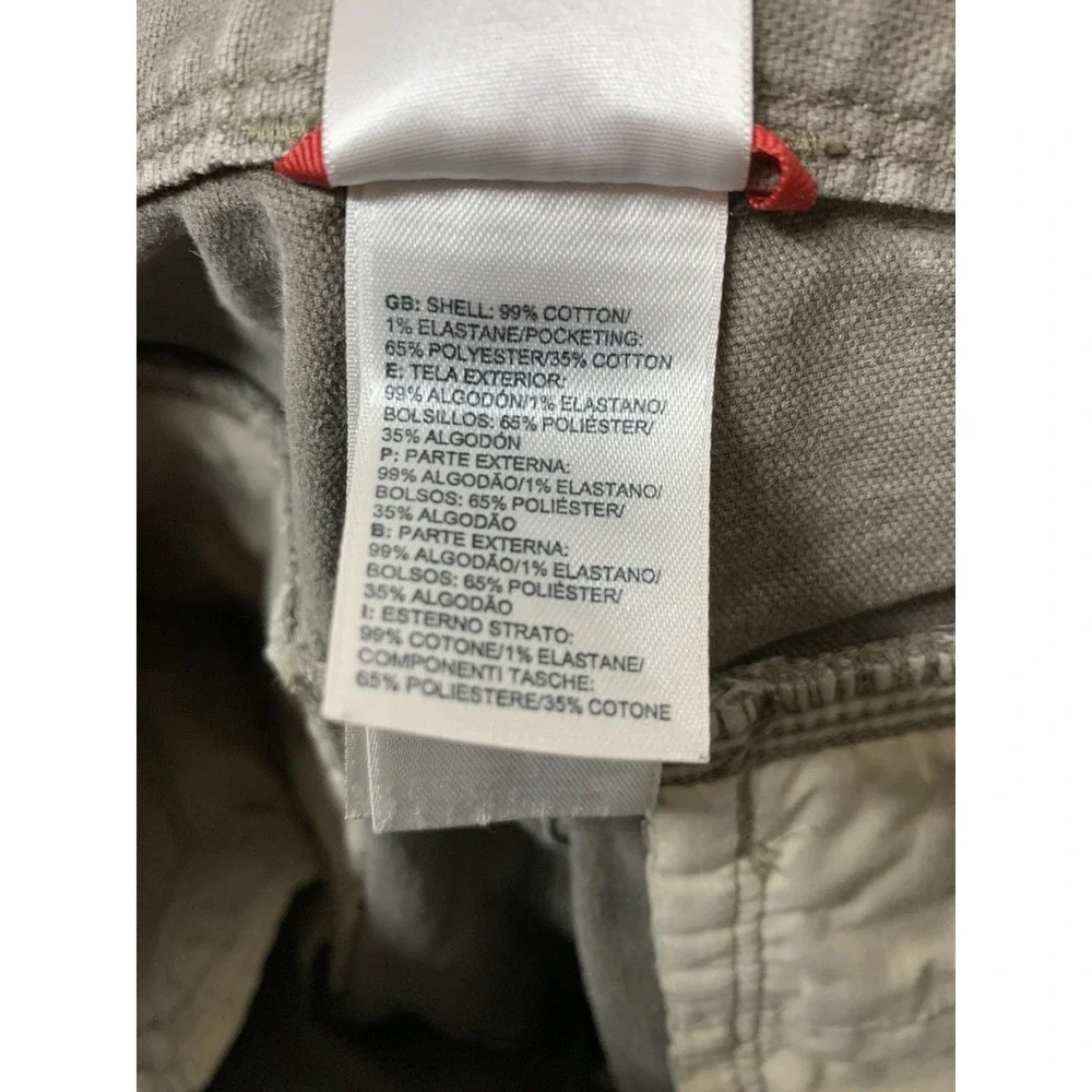 The North Face Mens‎ Canvas Jeans Mens 32 X30 Gray 4 Pocket Outdoor Hiking Work